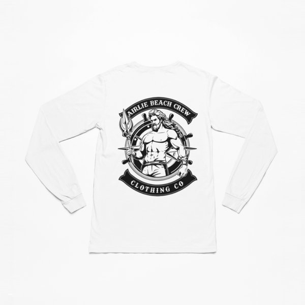 Poseidon long sleeve white