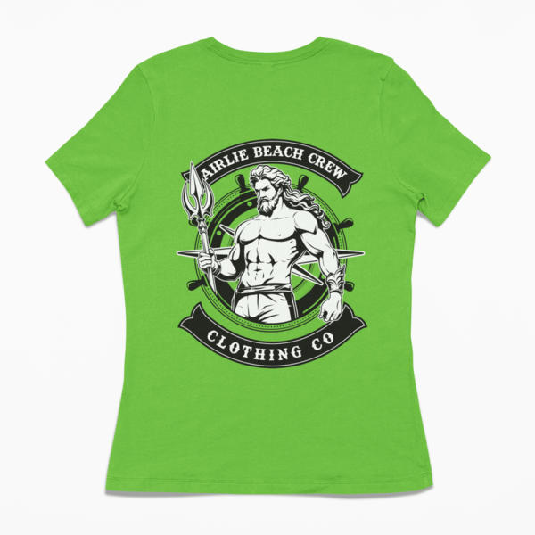 Poseidon t-shirt women's lime