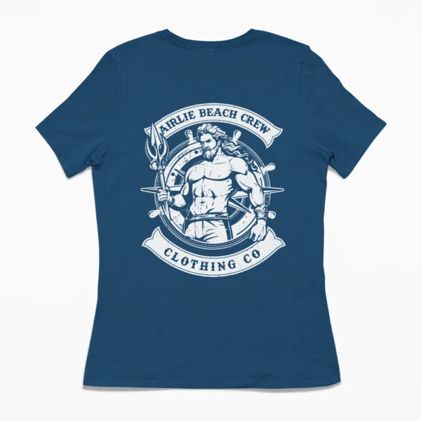 Poseidon t-shirt woman's navy