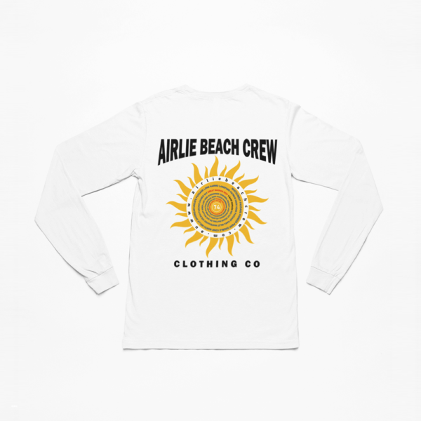 Sun long sleeve white