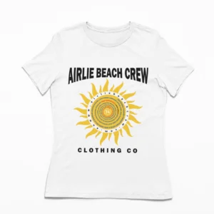 sun t-shirt light women's white