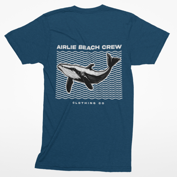 whale navy t-shirt