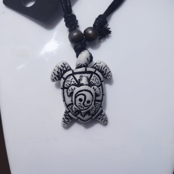 turtle necklace light